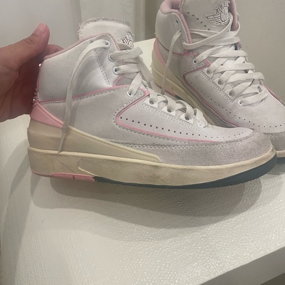Retro Jordan 2 Soft Pink US size - Picture 2 of 10